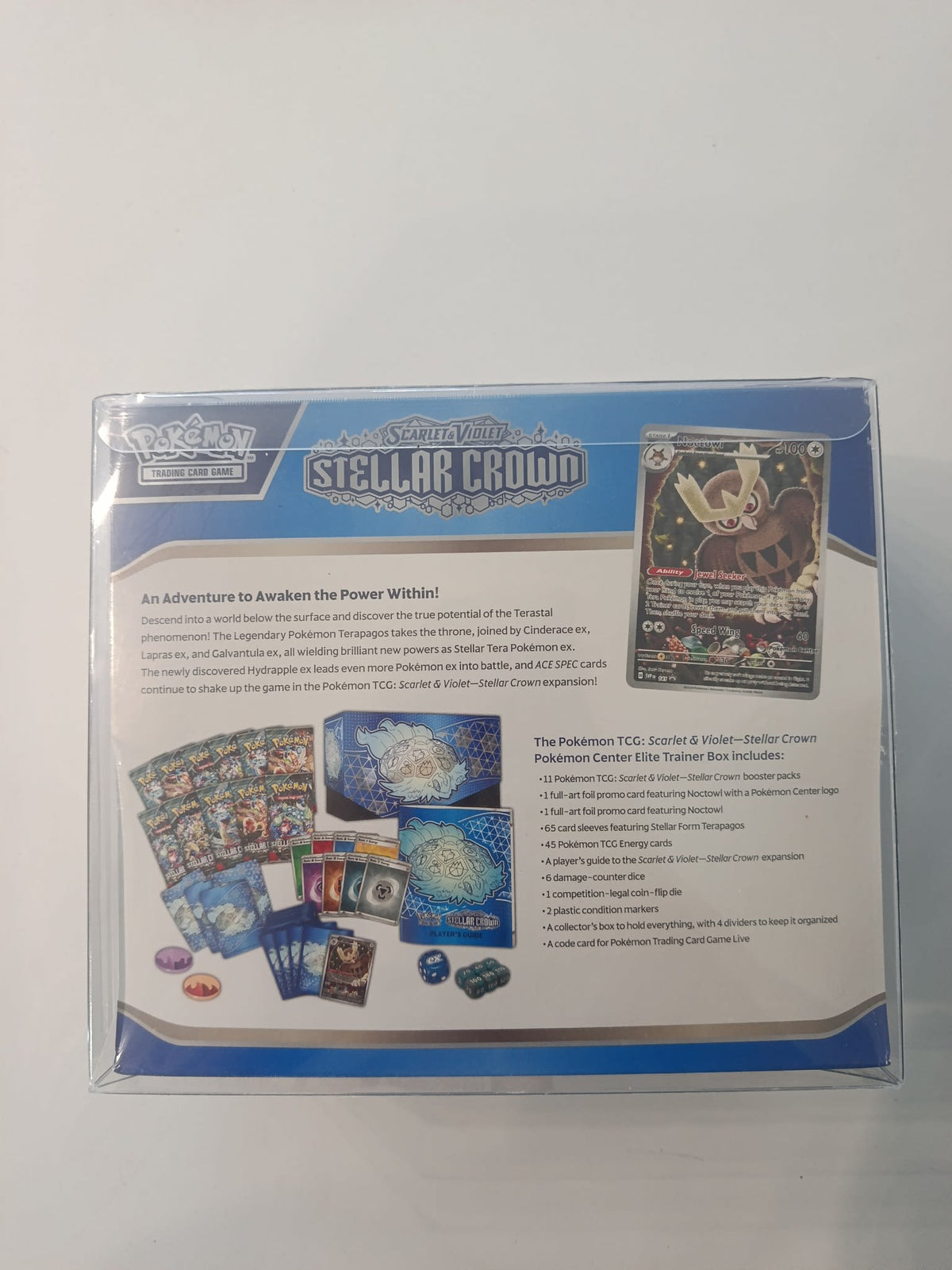 Pokemon Scarlet & Violet — Stellar Crown Terapagos Elite Trainer Box 2024 (English) - view 2
