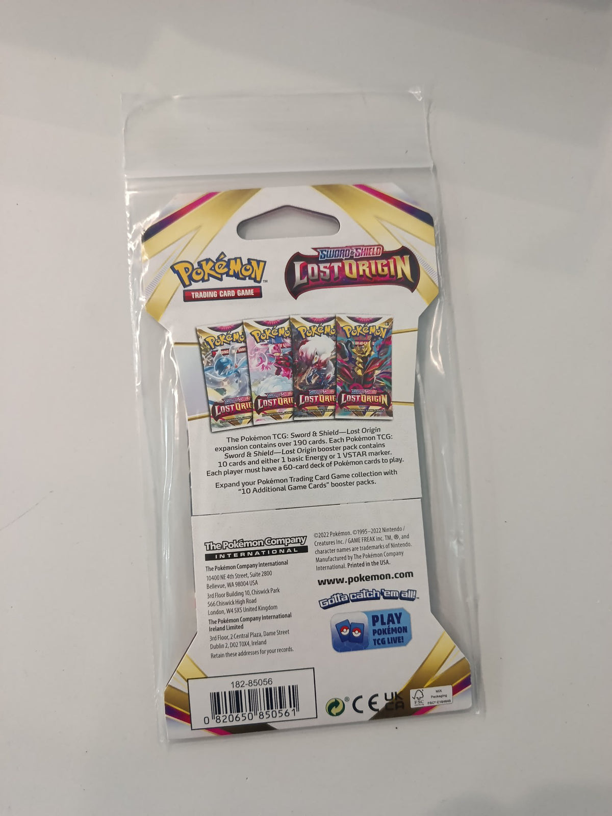 Pokemon Sword & Shield Lost Origin Giratina Booster Pack 2022 (English) - view 2