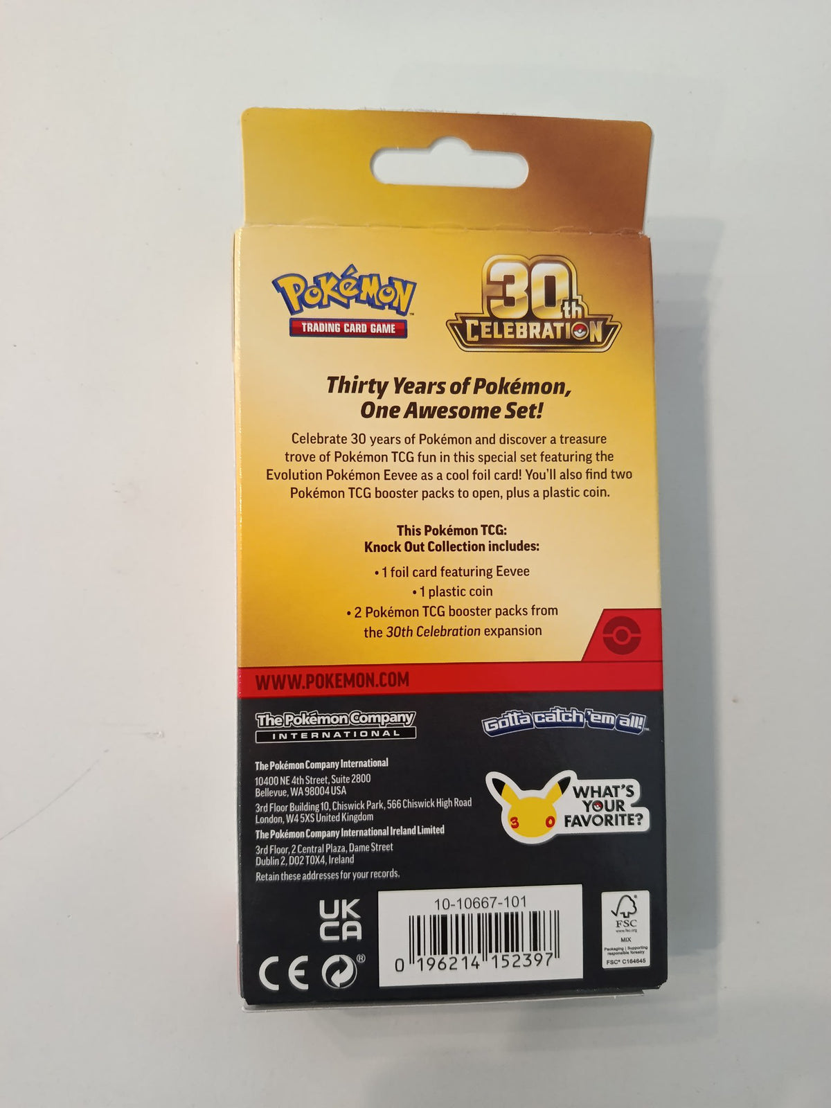 Pokemon 30th Celebration Eevee Collection Box (English) - view 2