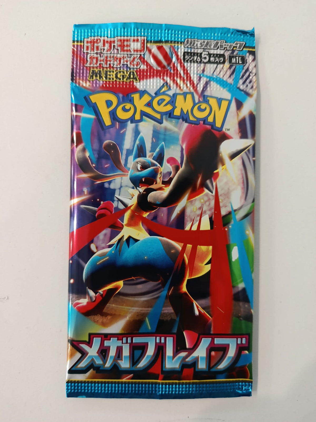 Pokemon Mega Brave (M1L) Mega Lucario Booster Pack (Japanese)