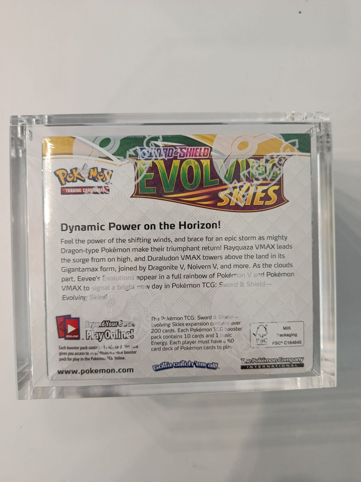Pokemon Sword & Shield Evolving Skies Rayquaza VMAX 2021 (English) - view 2