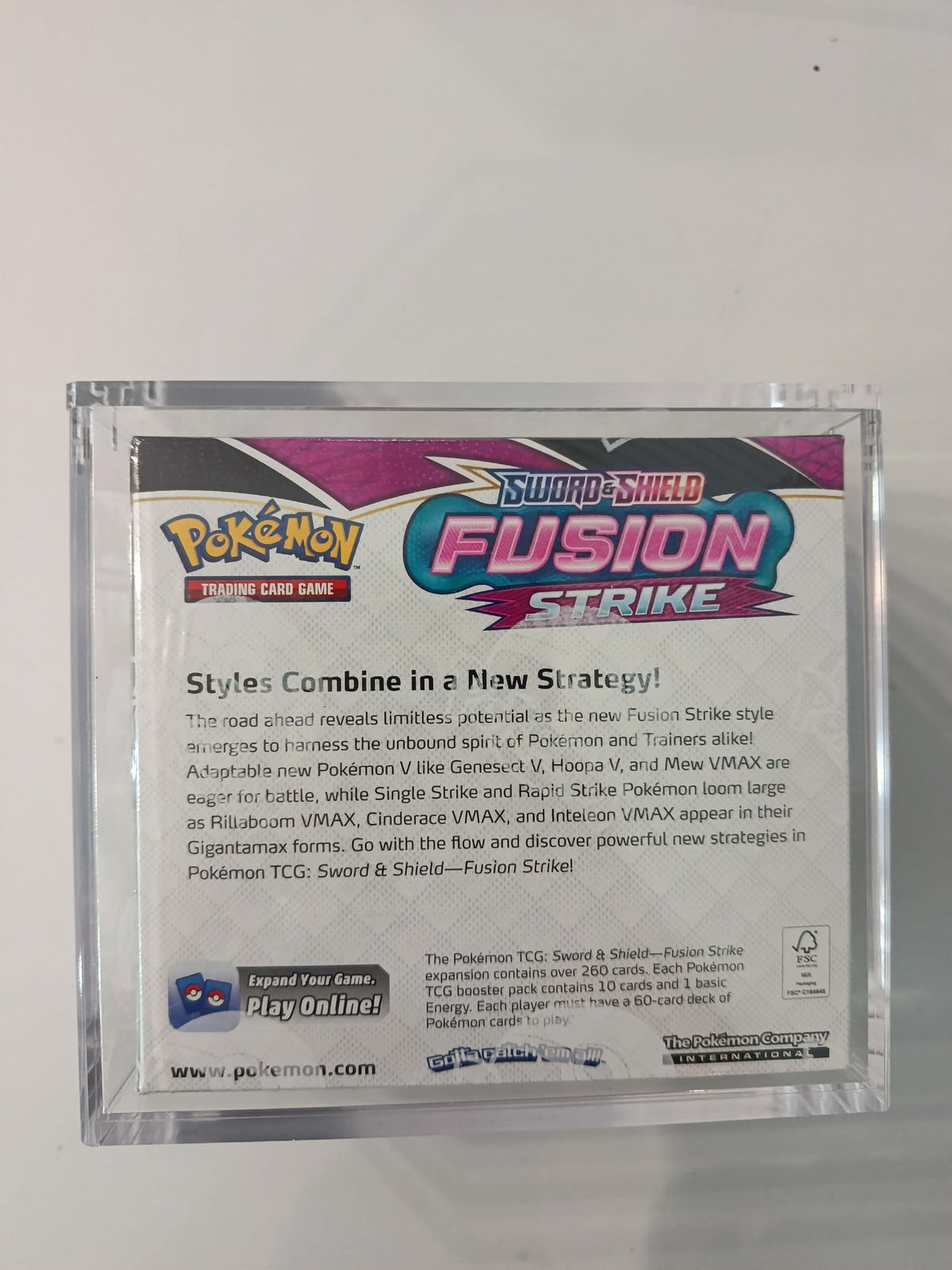 Pokemon Sword & Shield Fusion Strike Mew VMAX 2021 (English) - view 2