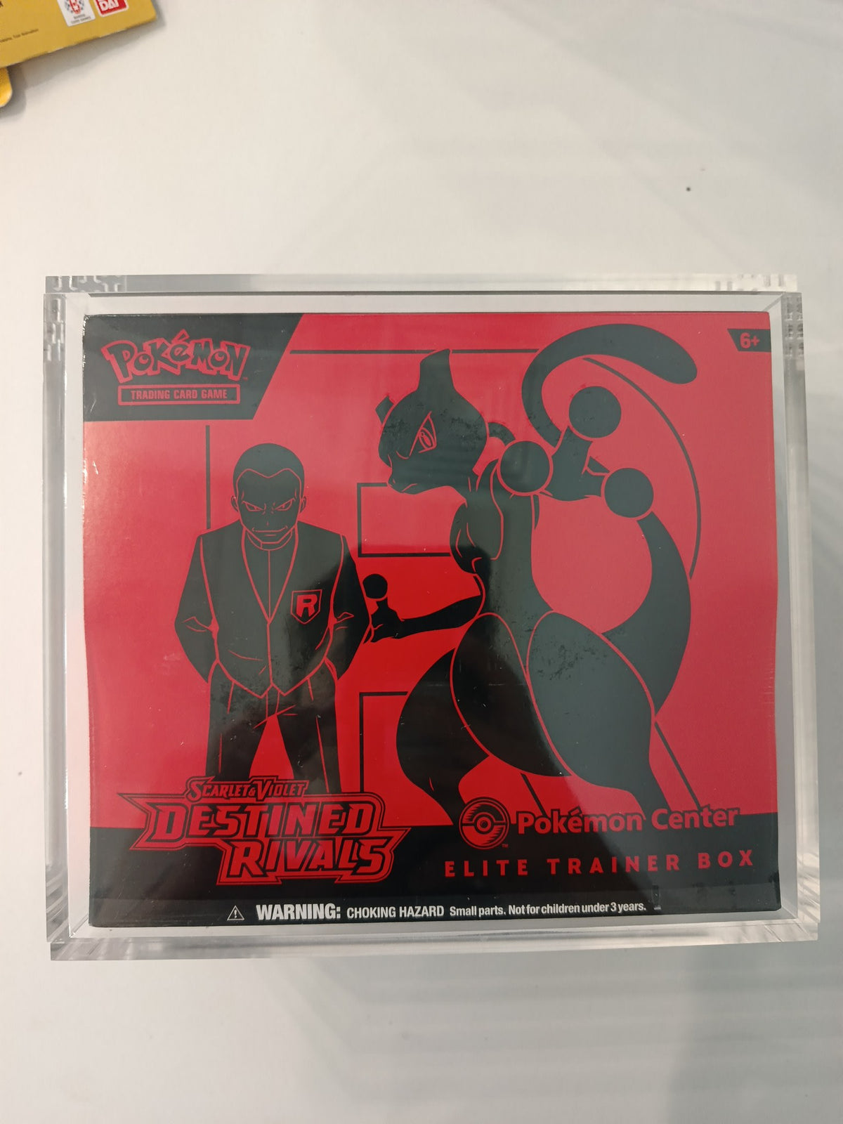 Pokemon Scarlet & Violet—Destined Rivals Mewtwo ex Elite Trainer Box 2025 (English)