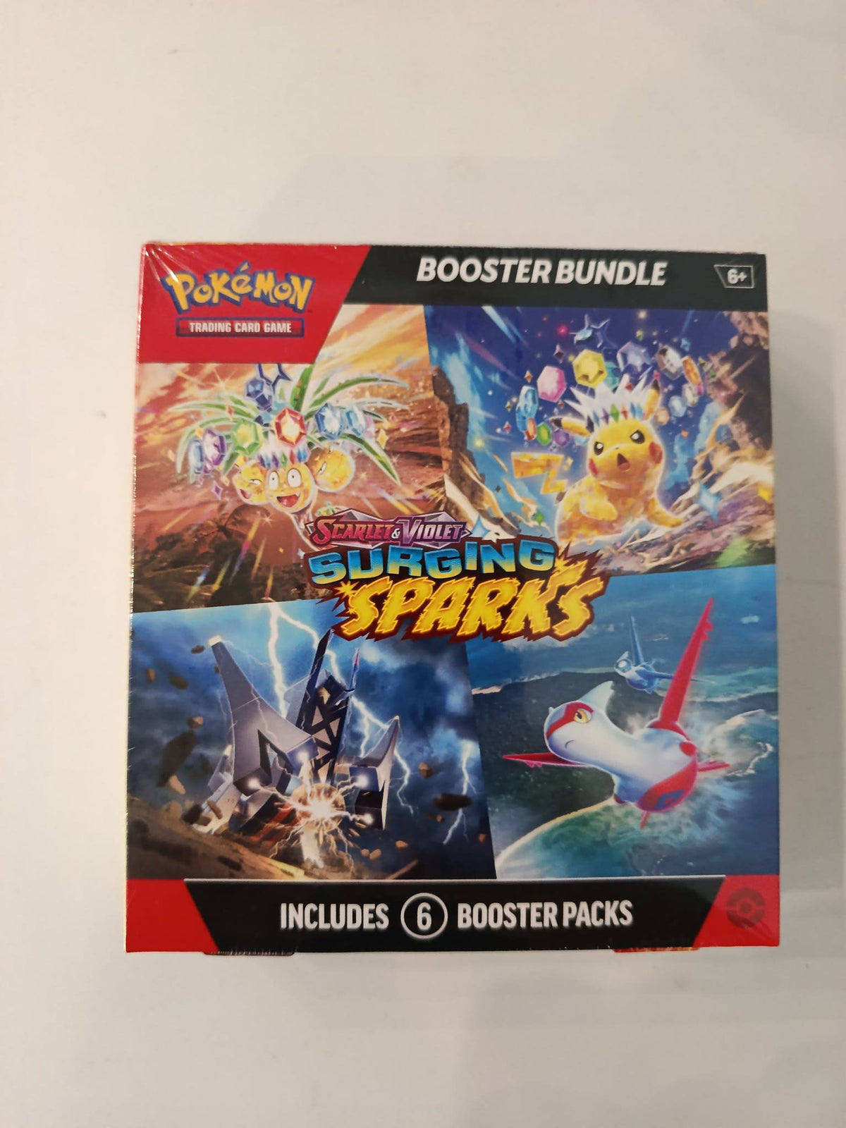 Pokemon Scarlet & Violet Surging Sparks Pikachu ex Booster Bundle 2024 (English)