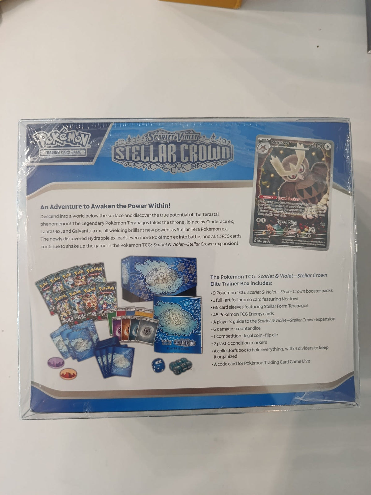 Pokemon Scarlet & Violet—Stellar Crown Terapagos Elite Trainer Box 2024 (English) - view 2