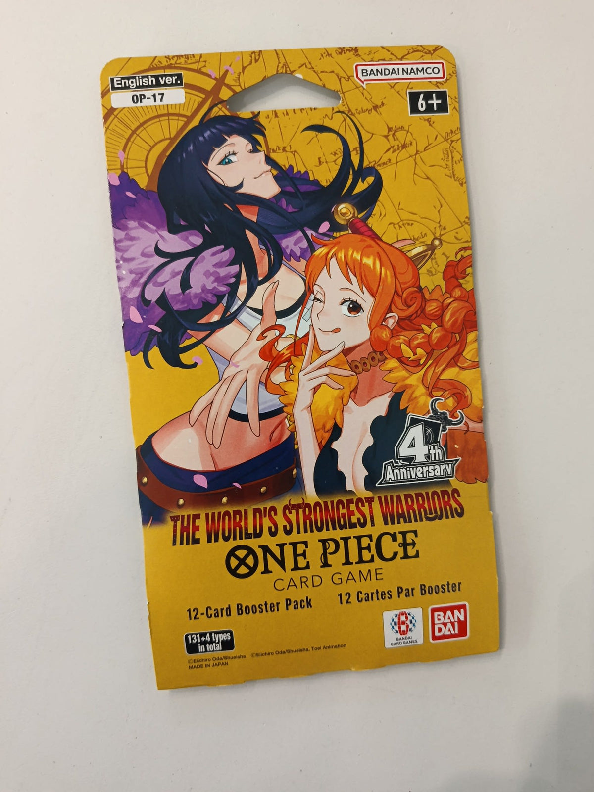 One Piece OP-17 The World's Strongest Warriors Nico Robin & Nami Booster Pack 2025 (Englis