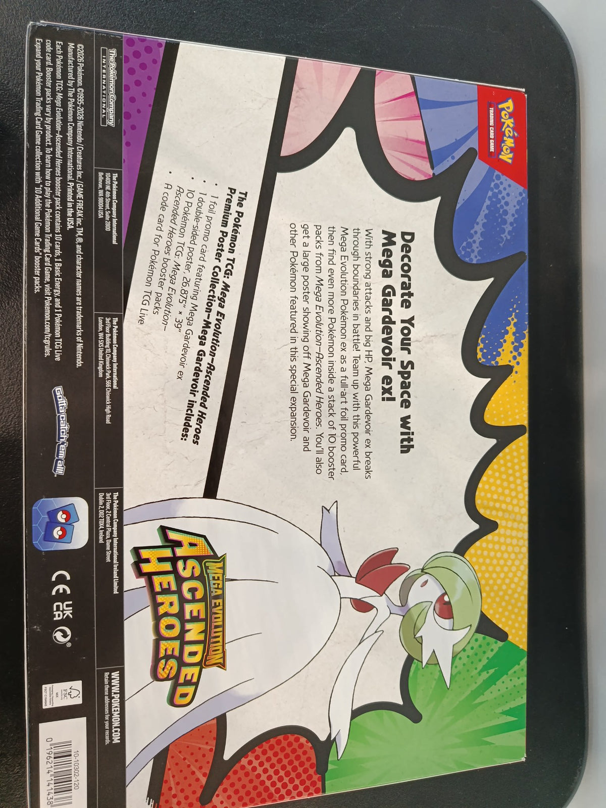 Pokemon Mega Evolution - Ascended Heroes Mega Gardevoir ex Premium Poster Collection 2026 - view 2