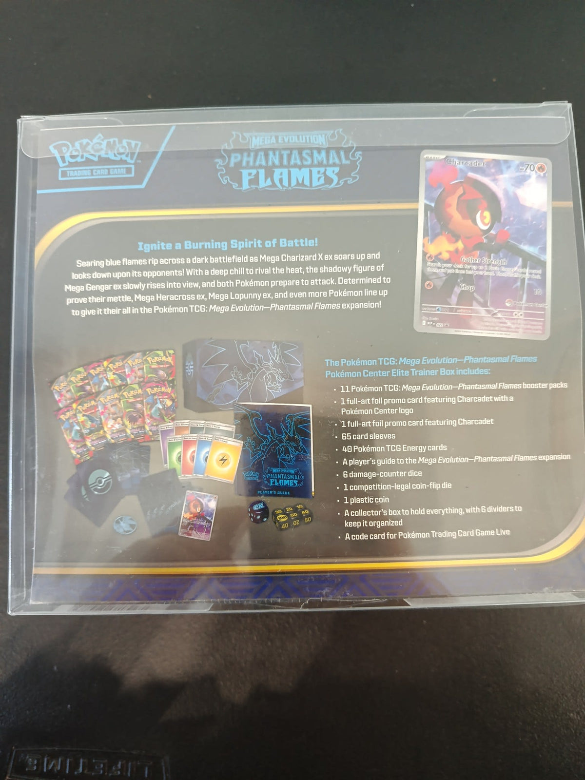 Pokemon Mega Evolution Phantasmal Flames Mega Charizard X Elite Trainer Box (English) - view 2