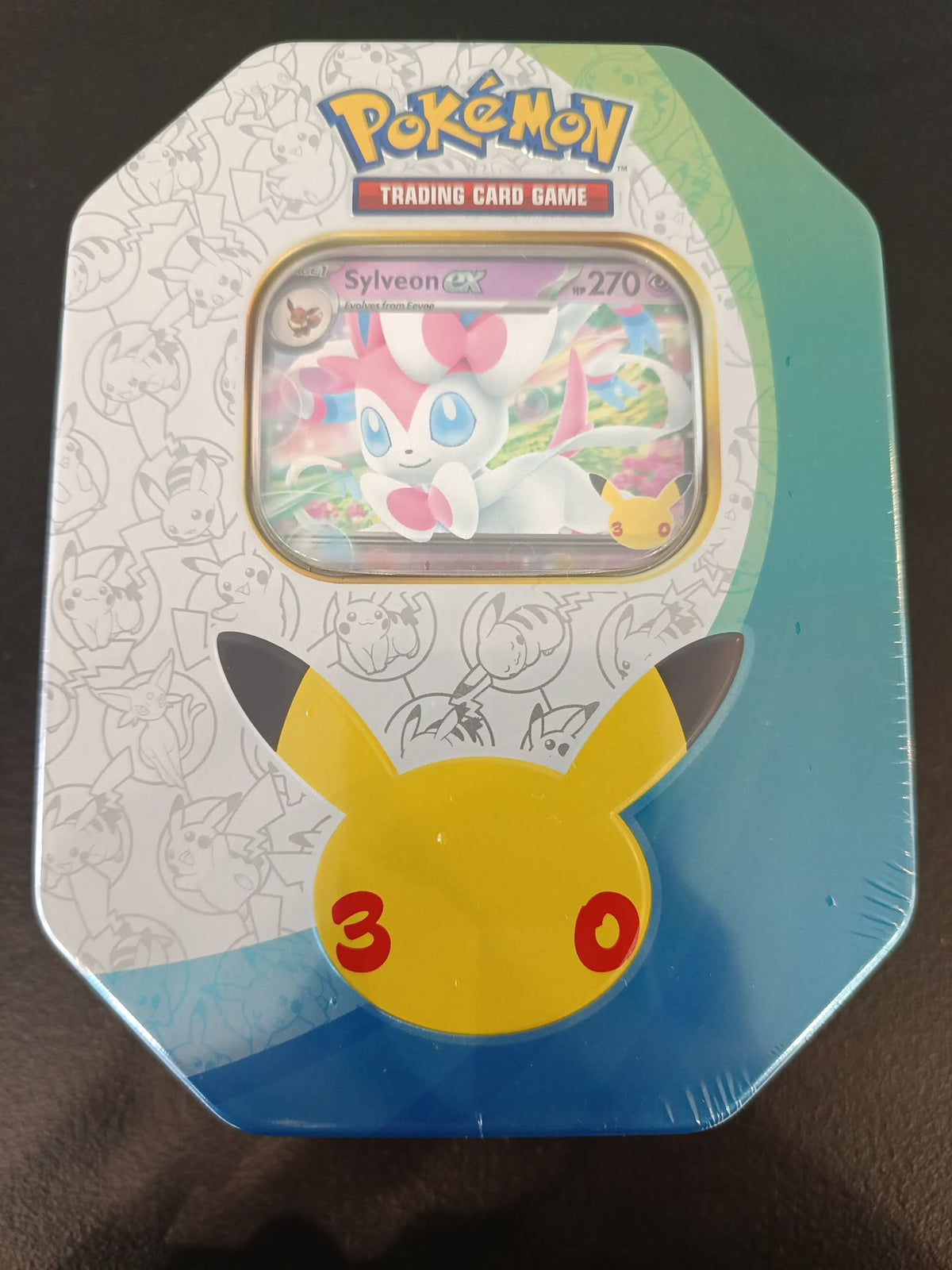 Pokemon 30th Celebration Sylveon ex Tin 2026 (English)