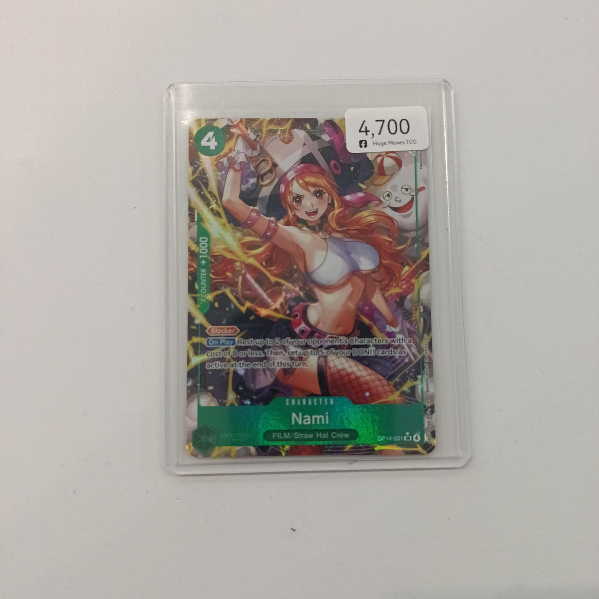 2024 Bandai OP14 FILM/Straw Hat Crew Nami Secret Rare (Alternate Art) #031