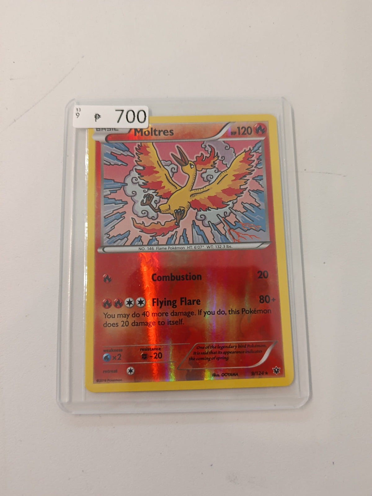 Pokemon Moltres sv124 #9 2019 (English)
