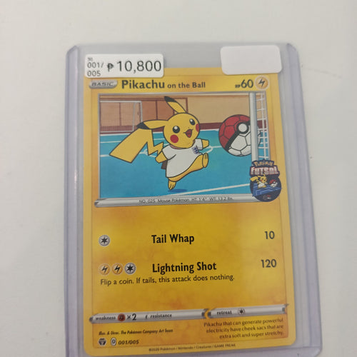 Pokemon Pikachu on the Ball Futsal Collection #001/005 2020 (English) 001/005