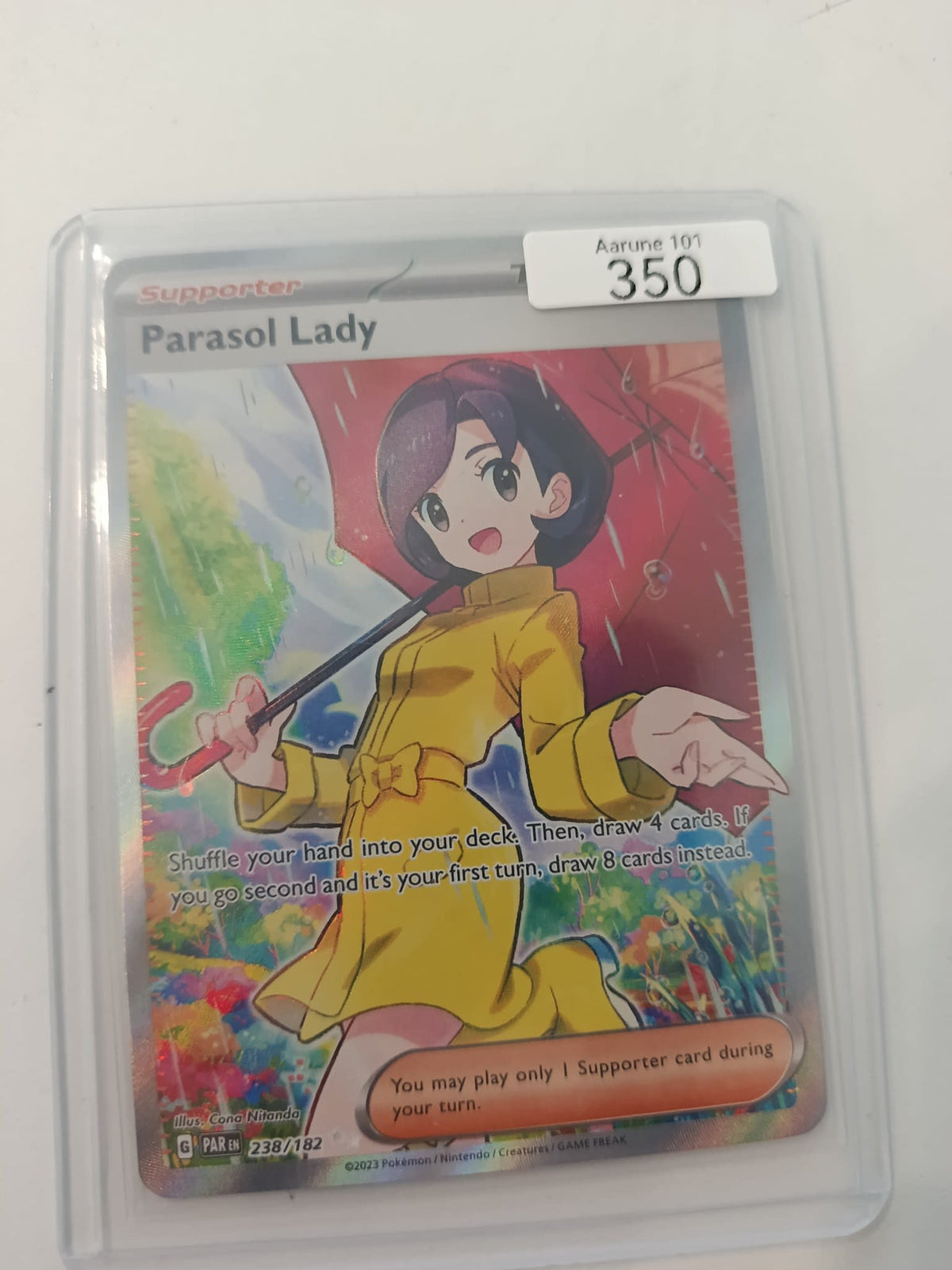 Pokemon Parasol Lady Paradox Rift (PAR) #238/182 2023 (English) 238/182