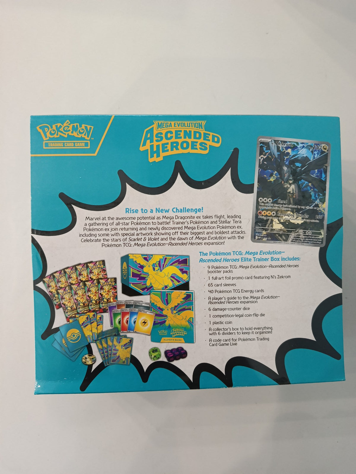 Pokemon Mega Evolution Ascended Heroes Mega Dragonite ex Elite Trainer Box 2025 (English) - view 2