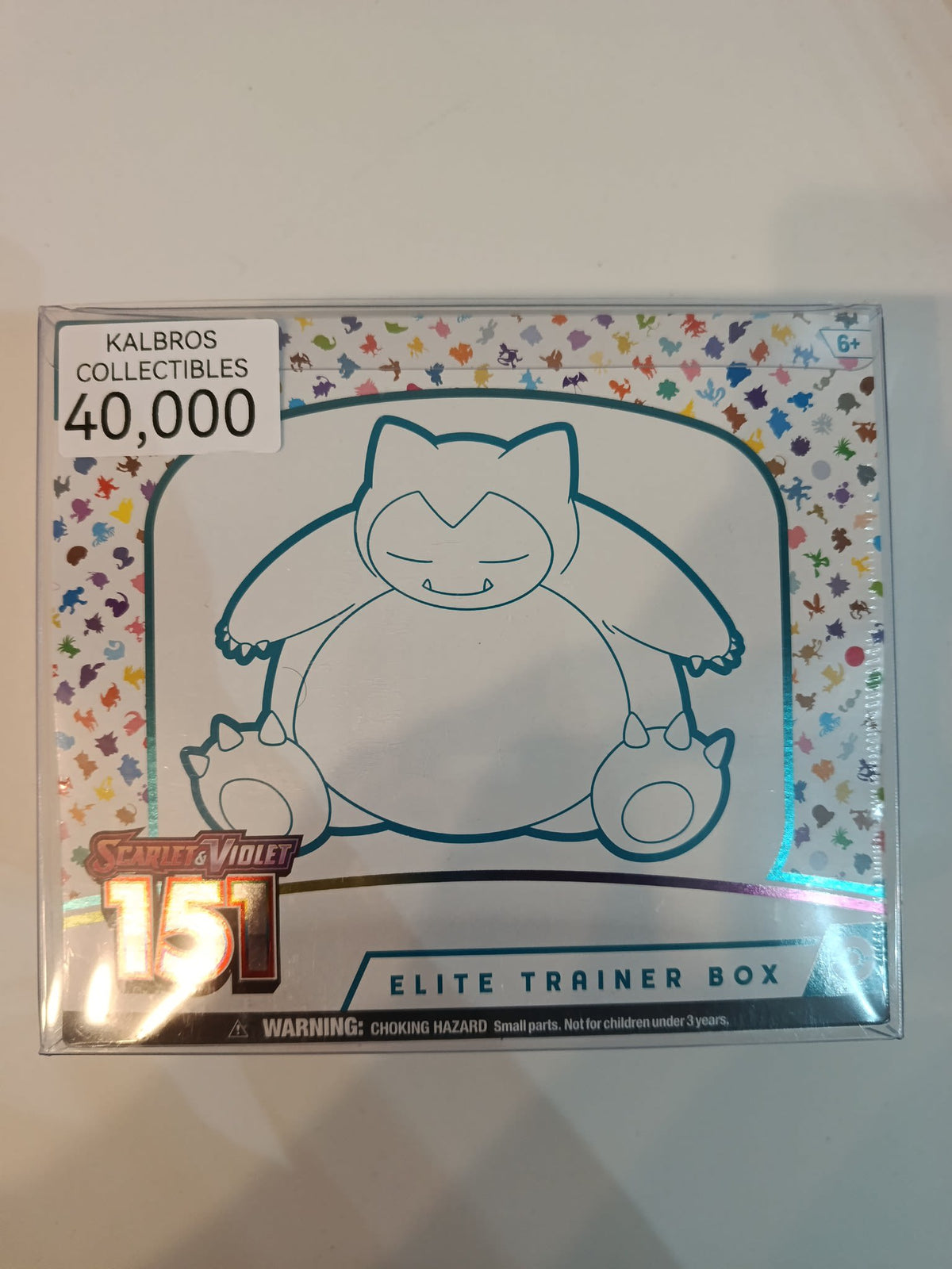 Pokemon Scarlet & Violet 151 Snorlax Elite Trainer Box 2023 (English)