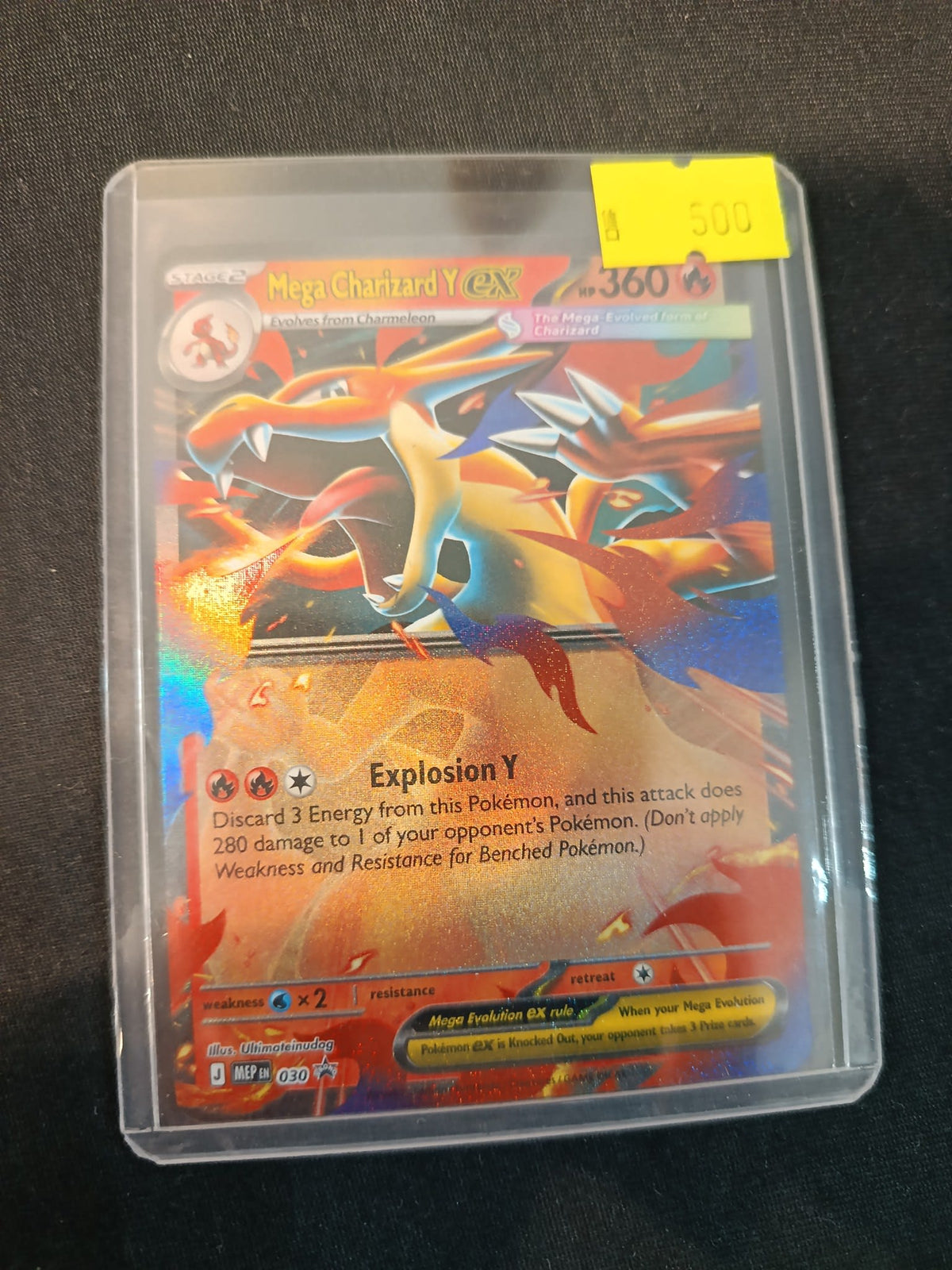 Pokemon Mega Charizard Y ex MEP (Mega Evolution Pokémon Promo) #030 (English)