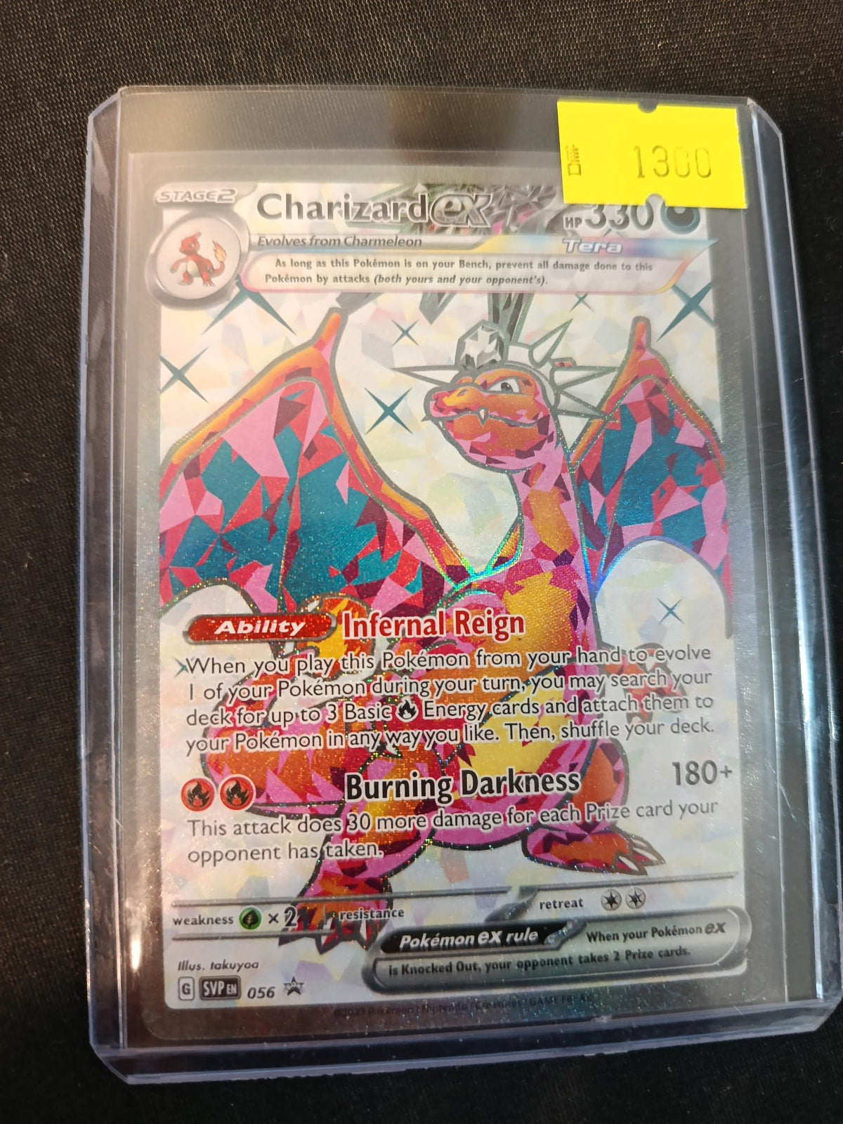 Pokemon Charizard ex SVP #056 2024 (English)