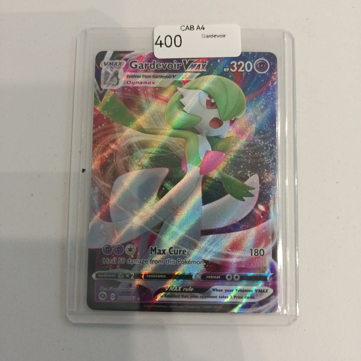Pokemon Gardevoir VMAX Silver Tempest #SWSH195 2022 (English)