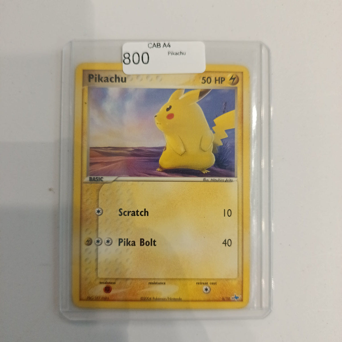 Pokemon Pikachu EX FireRed & LeafGreen #9 2004 (English)