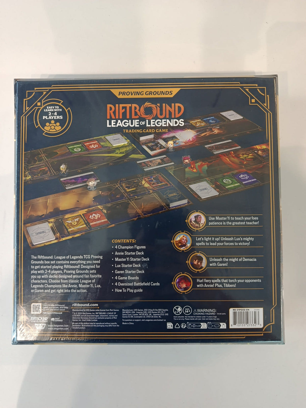 Riftbound Proving Grounds Annie, Master Yi, Lux, Garen Collection Box 2025 (English) - view 2
