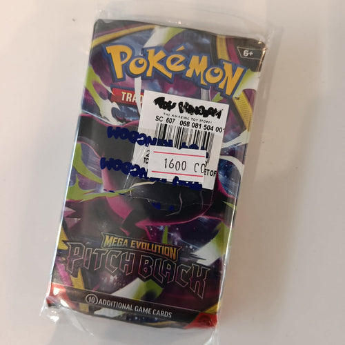 Pokemon Mega Evolution Pitch Black Booster Pack (English)