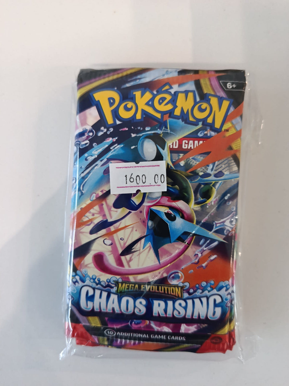 Pokemon Mega Evolution Chaos Rising Mega Swampert Booster Pack (English)