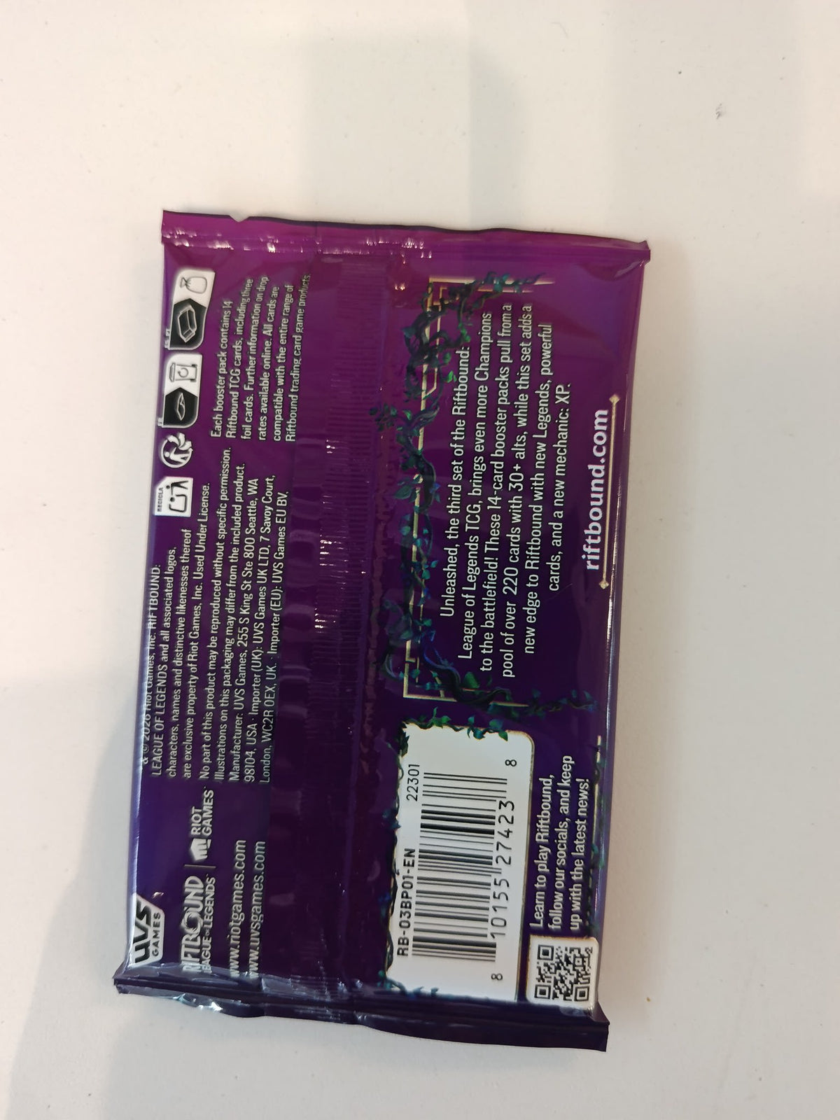 League of Legends Unleashed Vi Booster Pack (English) - view 2