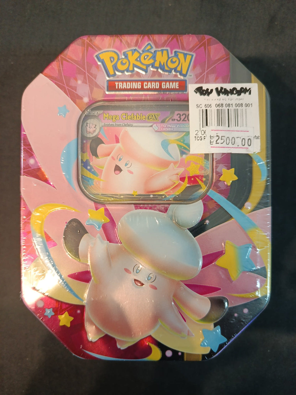 Pokemon Mega Moonlit Tin Mega Clefable ex 2026 (English)