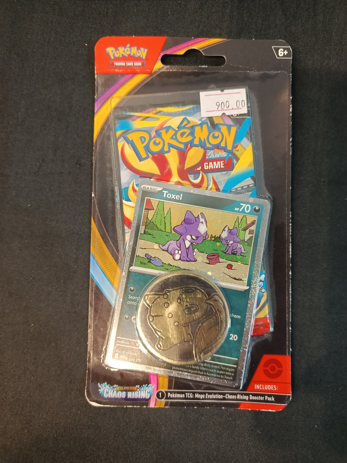 Pokemon Mega Evolution - Chaos Rising Toxel Blister (English)