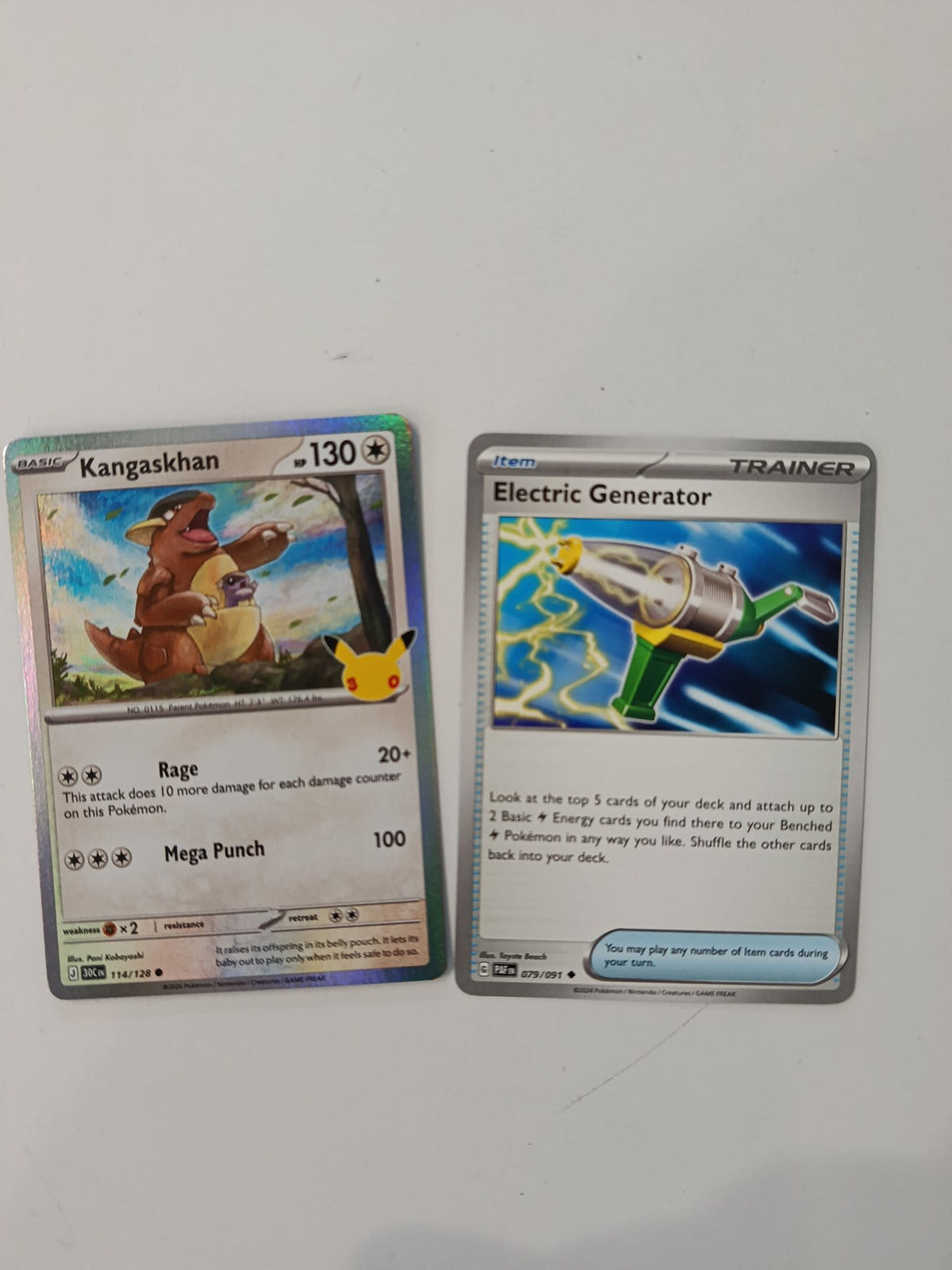 Pokemon Kangaskhan 30Cen #114/128 2025 (English)