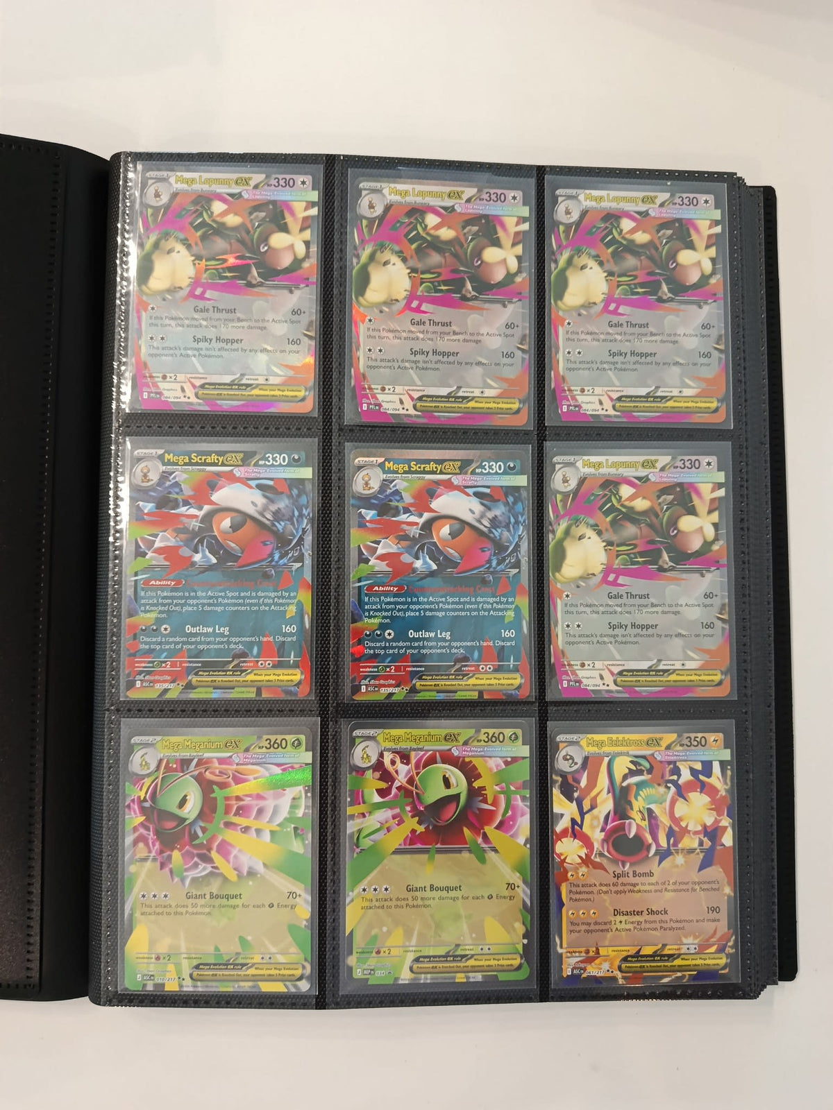 Pokemon Mega Lopunny ex Prismatic Evolutions (MLM) #184/264 2025 (English)