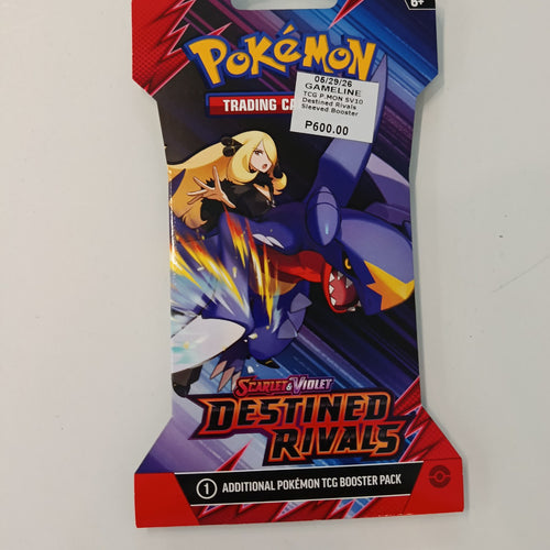 Pokemon Destined Rivals (SV10) Garchomp Booster Pack 2025 (English)