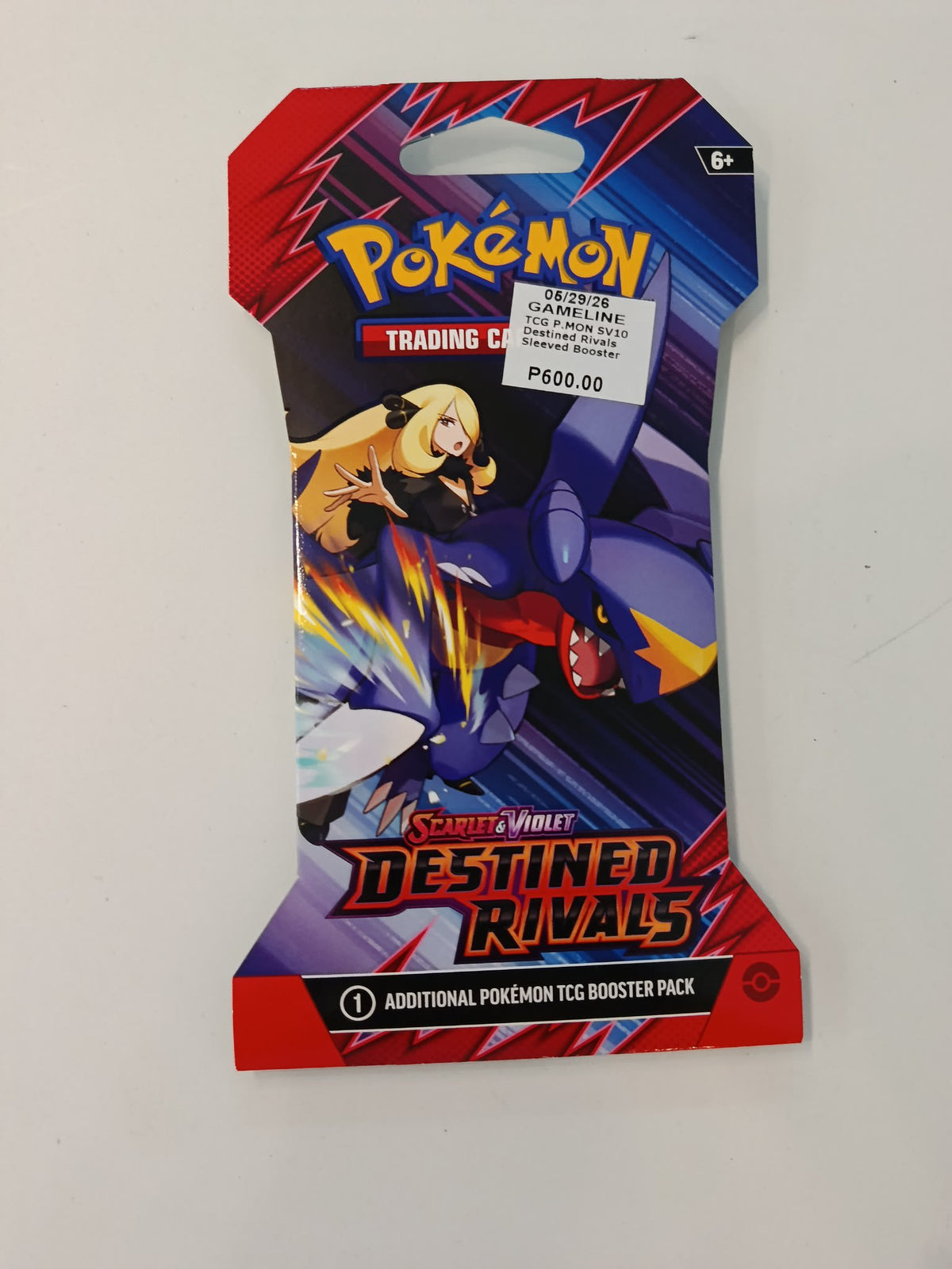 Pokemon Destined Rivals (SV10) Garchomp Booster Pack 2025 (English)