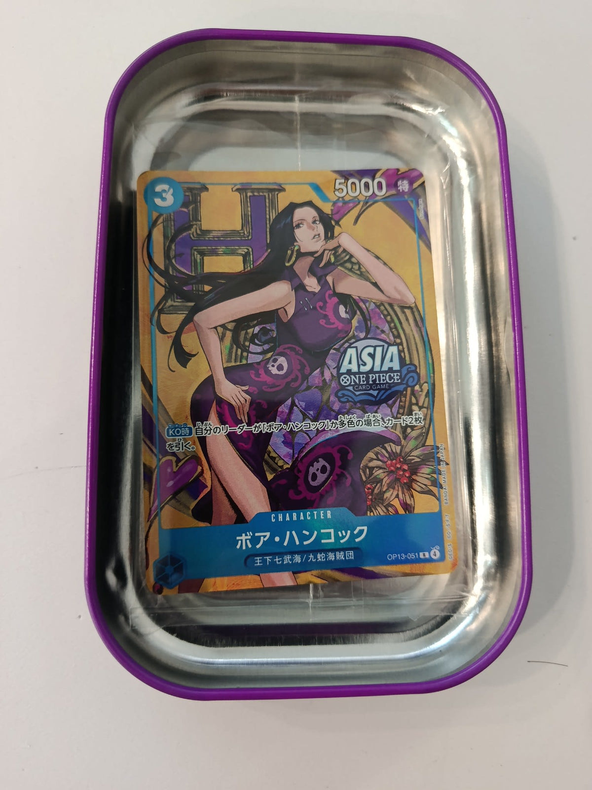 One Piece Card Game ASIA Championship Boa Hancock #OP13-051 - view 2
