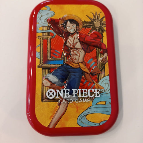 One Piece P-108 Asia Promo Monkey D. Luffy Tin Box (Japanese)
