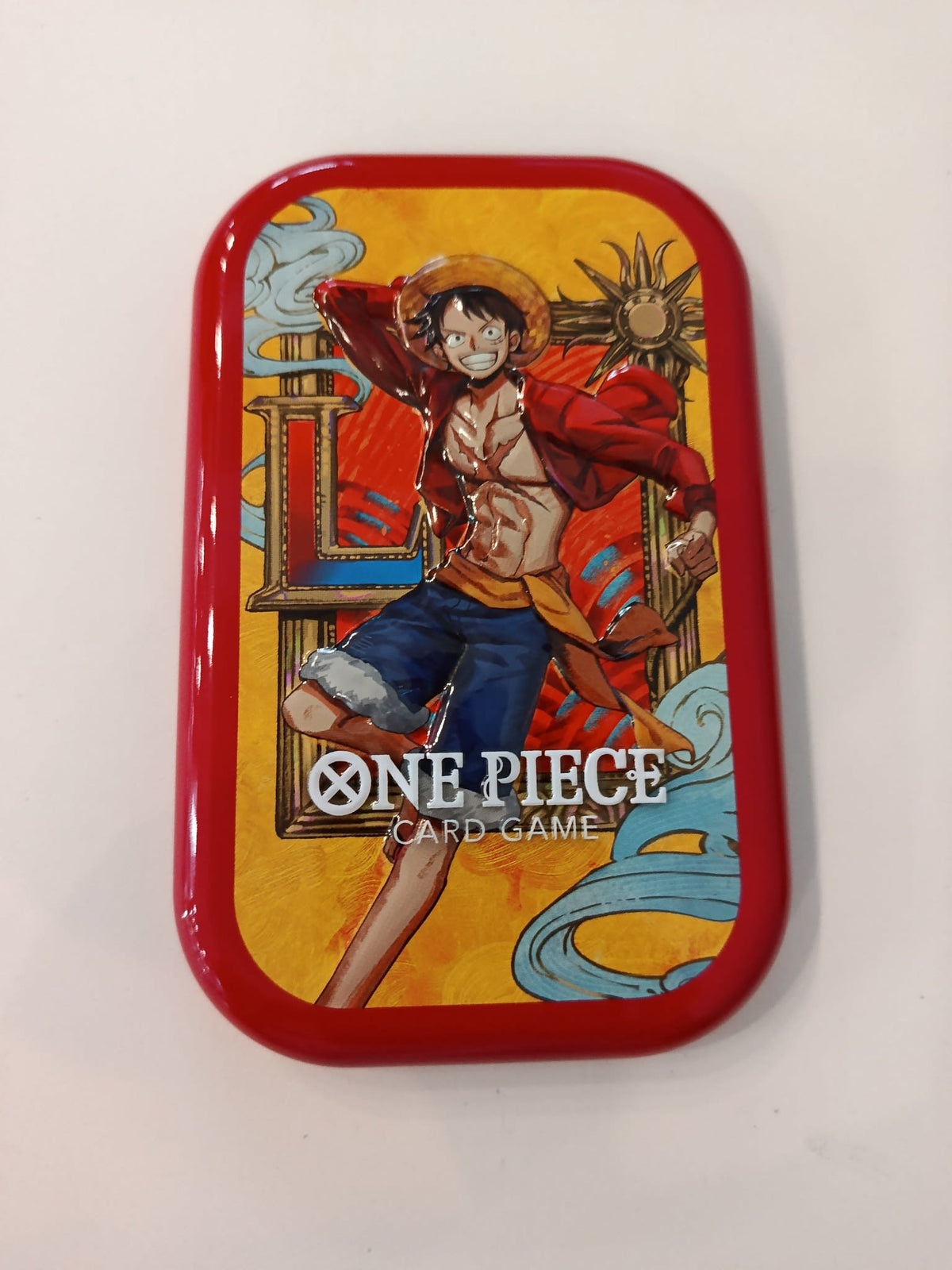 One Piece P-108 Asia Promo Monkey D. Luffy Tin Box (Japanese)