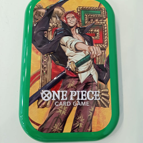 One Piece OP-12 Shanks Card Tin 2024 (Japanese)