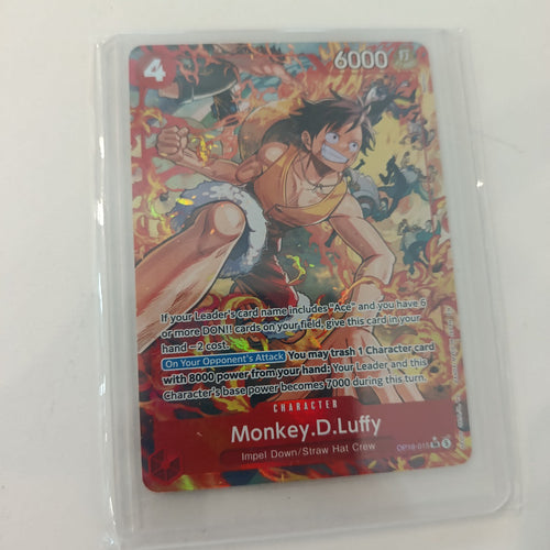 One Piece Monkey D. Luffy OP-18 #015 2025 (English)