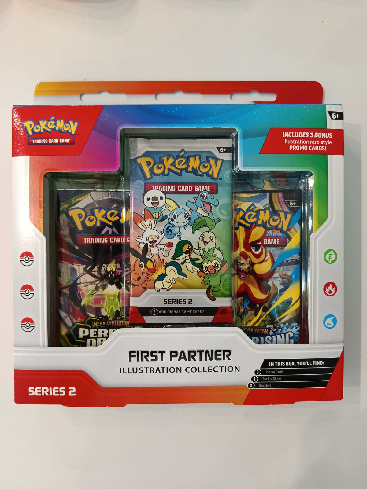 Pokemon First Partner Illustration Collection First Partner Pokemon Blister 2025 (English)