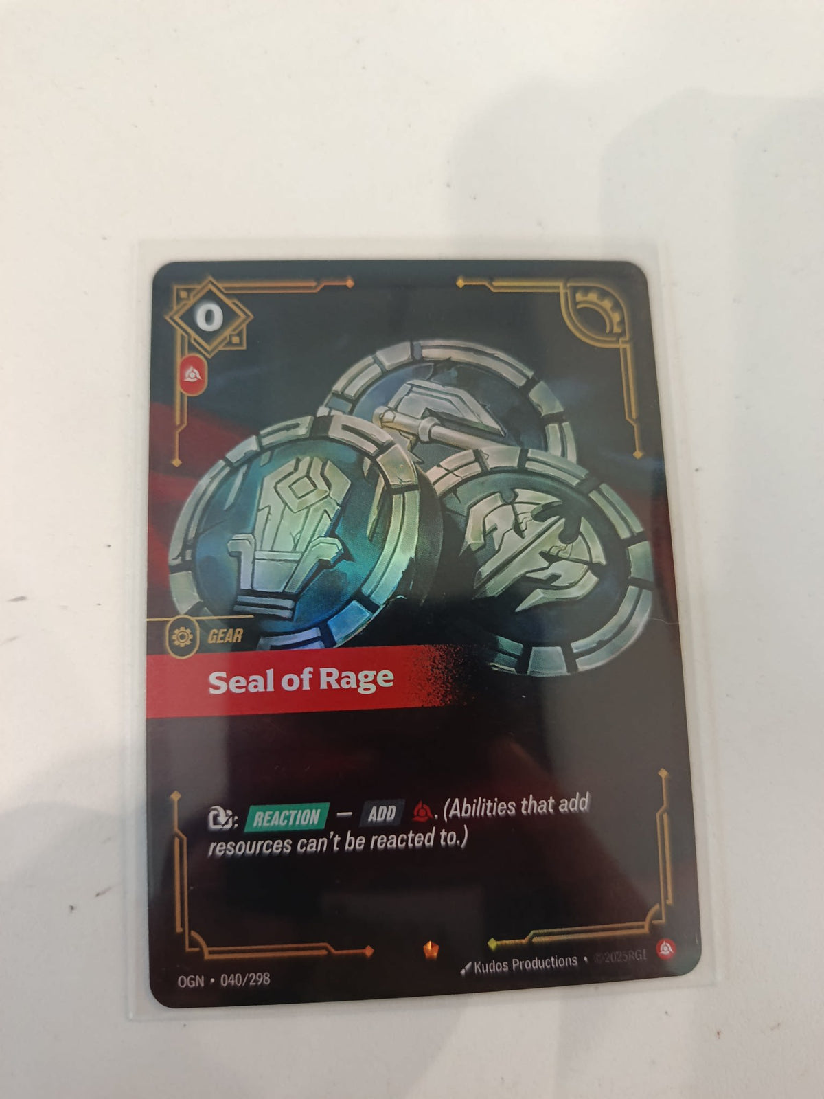 Other TCG Seal of Rage OGN #040 2025 (English) 040/298