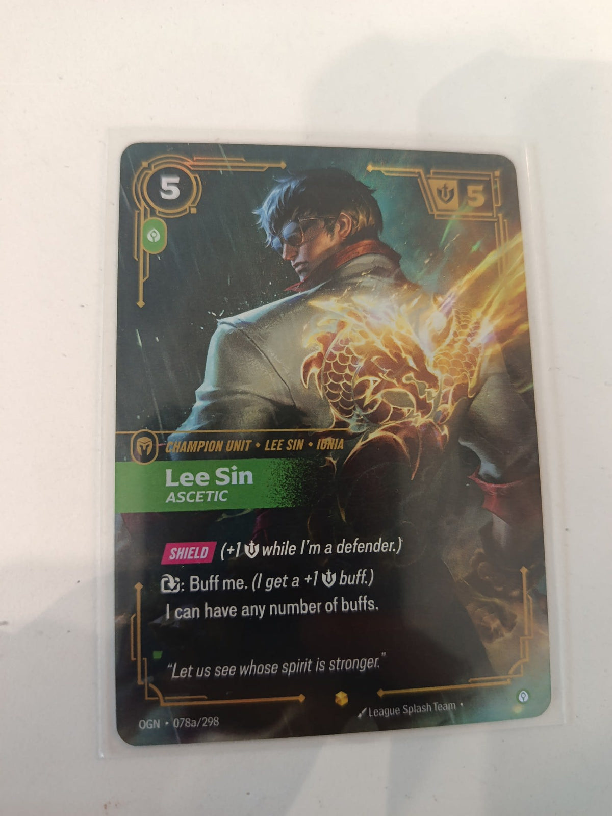 TCG Lee Sin OGN #078a (English) 078a/298