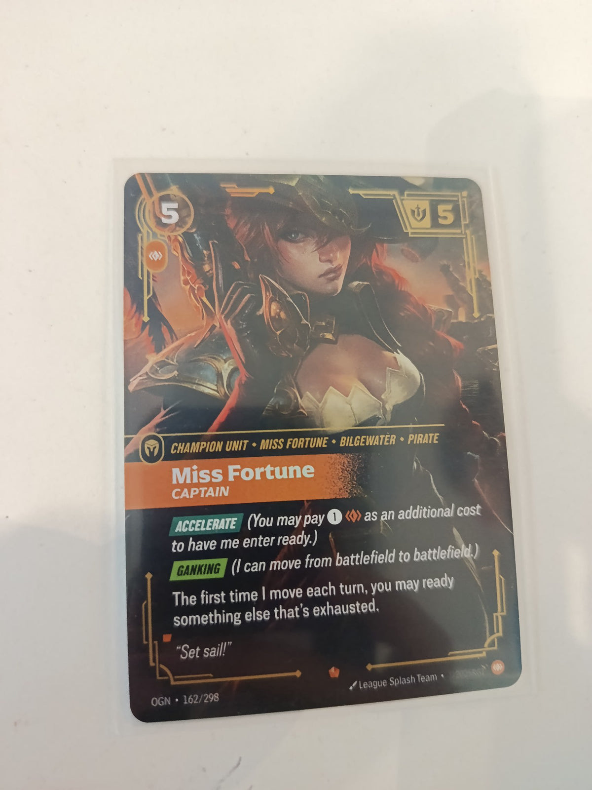 Legends of Runeterra Miss Fortune OGN #162/298 (English)