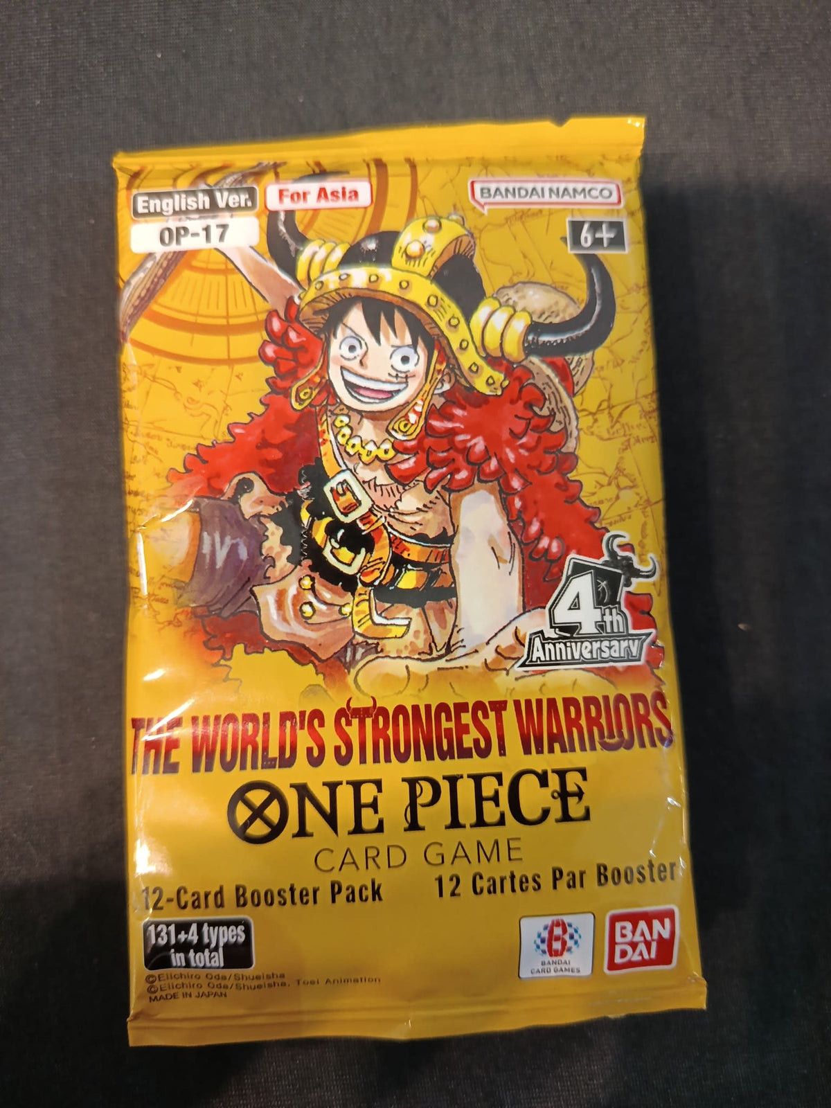 One Piece OP-17 The World's Strongest Warriors Monkey D. Luffy Booster Pack 2025 (English)