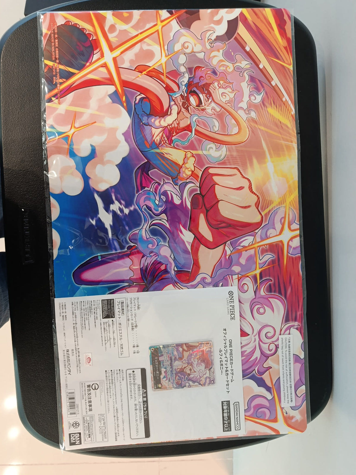 One Piece EB04 Monkey D. Luffy & Jewelry Bonney Official Playmat & Card Set (Japanese)