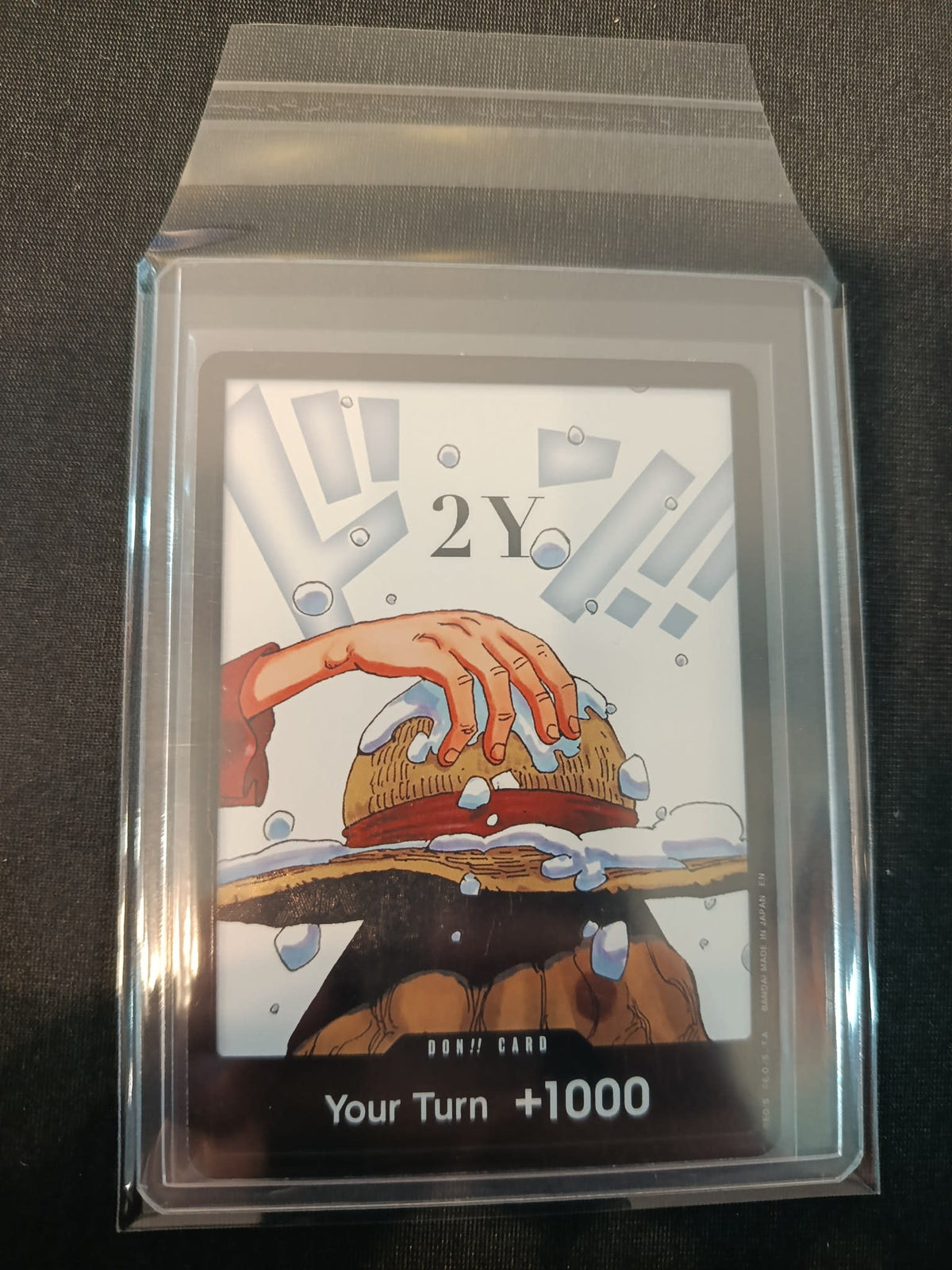 One Piece Monkey D. Luffy DON!! Card (English)