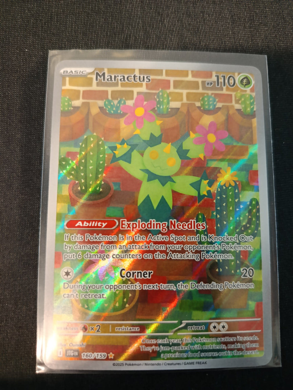 Pokemon Maractus Journey Together #160/159 2025 (English) 160/159