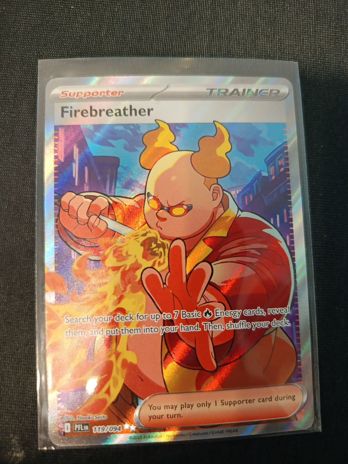 Pokemon Firebreather PFL (Paldean Fates / Prismatic Evolutions — set code PFL) #119/094 20