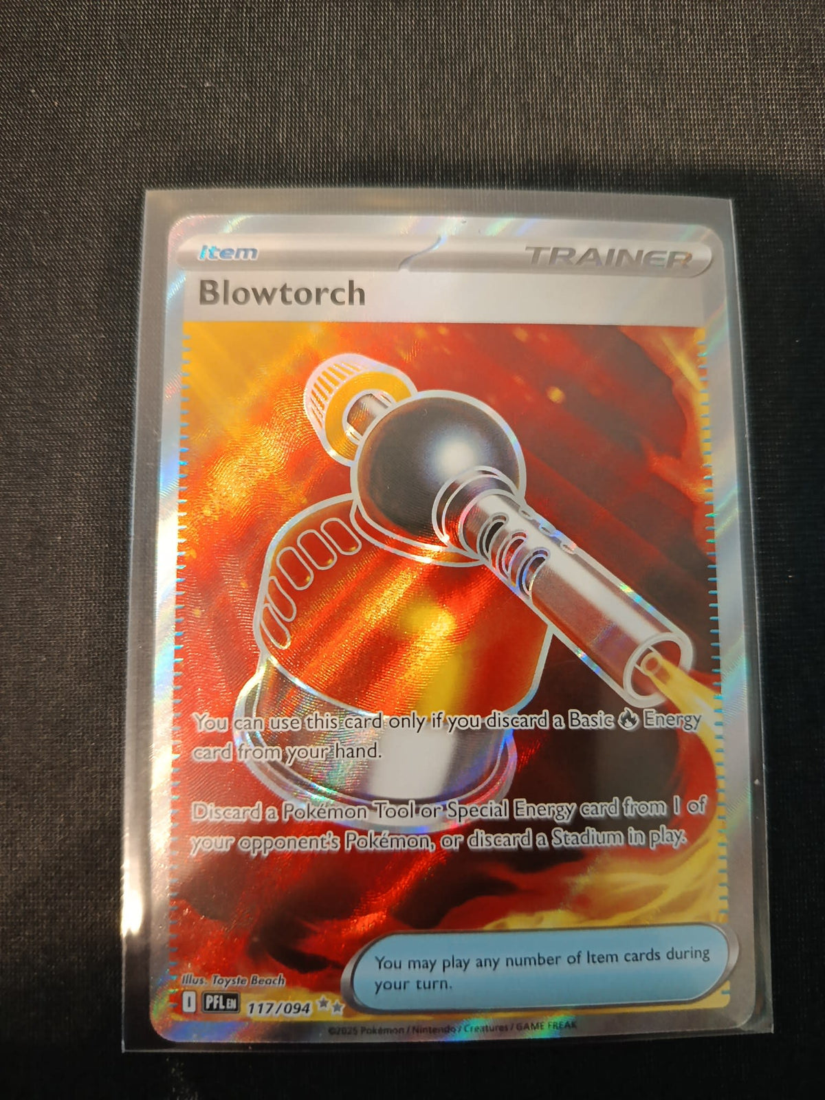 Pokemon Blowtorch PFL (Paldean Fates) #117/094 2025 (English) 117/094