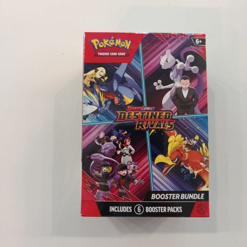 Pokemon Destined Rivals Mewtwo ex Booster Bundle 2025 (English)