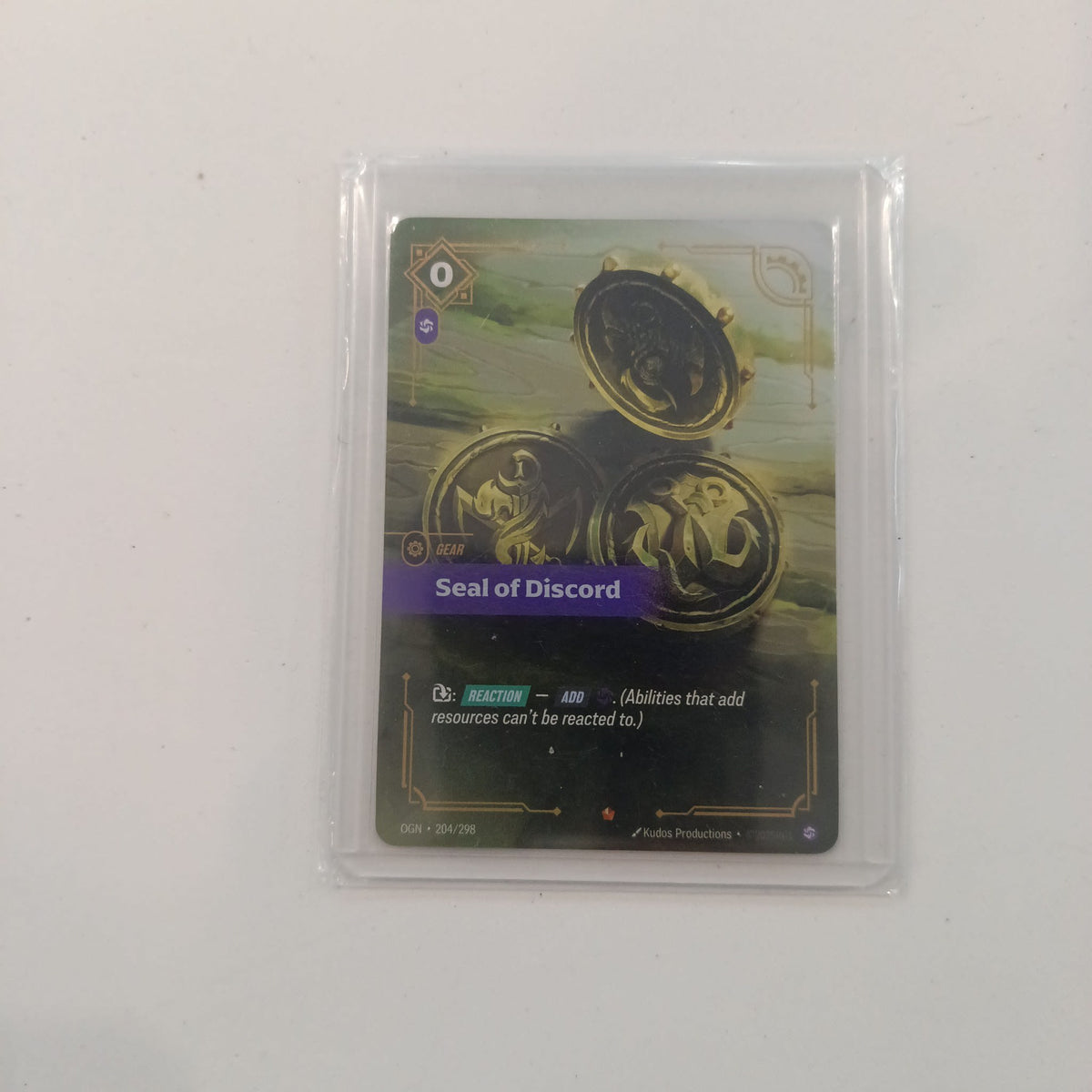 Grand Archive Seal of Discord Oath of the Grand Archive #204/298 (English)